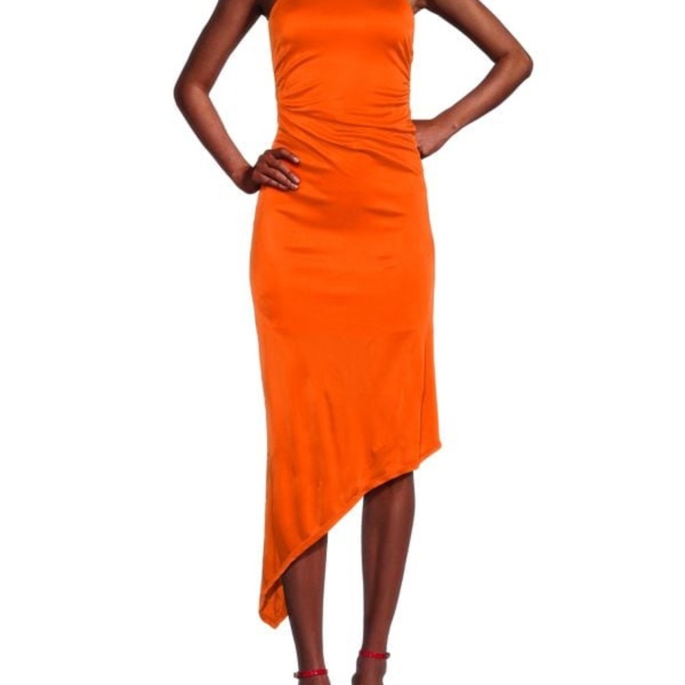 RONNY KOBO Halter Maxi Dress